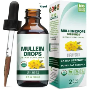 Kiyoi Mullein Drops — Natural Complete Lung Cleanse