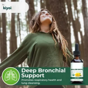 Kiyoi Mullein Drops — Natural Complete Lung Cleanse