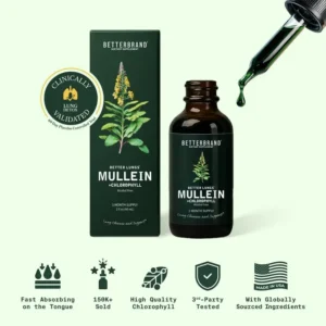 Mullein Leaf Extract drops for Lungs