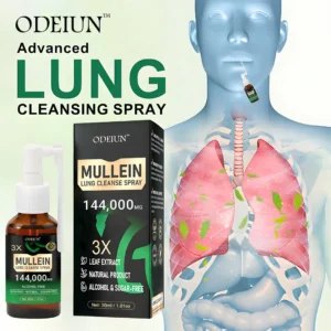 😍✨ ODEIUN® 3X Concentrated Mullein Lung Cleanse Spray — Helps Soothe Throat Discomfort & Support Clearer Breathing