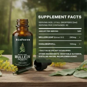 BioForce Mullein Chlorophyl Drops
