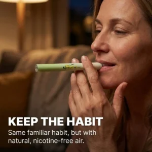 HerbWell Herbal Mullein, Thyme, And Peppermint Lung Purifier Pen