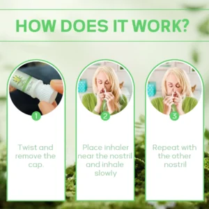 Mullein Diffuser & Nasal Inhaler Set