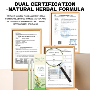 Mullein Diffuser & Nasal Inhaler Set