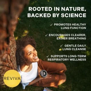 Mullein Leaf & Chlorophyll Drops for Lung Detox & Mucus Cleanse