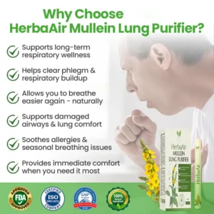 NATRAVOR® HerbaAir Mullein Lung Purifier