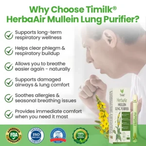 Timilk® HerbaAir Mullein Lung Purifier!