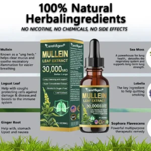 𝗢𝗳𝗳𝗶𝗰𝗶𝗮𝗹 | 𝐂a𝐫e𝐑e𝐠e𝐧® 𝗢𝗿𝗴𝗮𝗻𝗶𝗰 𝗟𝘂𝗻𝗴 𝗖𝗹𝗲𝗮𝗻𝘀𝗶𝗻𝗴 𝗠𝘂𝗹𝗹𝗲𝗶𝗻 𝗟𝗲𝗮𝗳 𝗘𝘅𝘁𝗿𝗮𝗰𝘁 𝗗𝗿𝗼𝗽𝘀 🌾🥬 𝐂𝐥𝐢𝐧𝐢𝐜𝐚𝐥𝐥𝐲 𝐩𝐫𝐨𝐯𝐞𝐧, 𝐡𝐢𝐠𝐡𝐥𝐲 𝐜𝐨𝐧𝐜𝐞𝐧𝐭𝐫𝐚𝐭𝐞𝐝 𝐟𝐨𝐫𝐦𝐮𝐥𝐚 𝐭𝐡𝐚𝐭 𝐫𝐞𝐥𝐢𝐞𝐯𝐞𝐬 𝐜𝐨𝐮𝐠𝐡, 𝐩𝐡𝐥𝐞𝐠𝐦, 𝐚𝐬𝐭𝐡𝐦𝐚 & 𝐂𝐎𝐏𝐃 — 𝐛𝐫𝐞𝐚𝐭𝐡𝐞 𝐞𝐚𝐬𝐢𝐞𝐫, 𝐟𝐚𝐬𝐭𝐞𝐫.