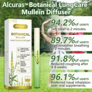Alcuras™ Botanical Mullein Diffuser 🌿 Natural Aromatherapy