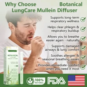 Botanical LungCare Mullein Diffuser ✨