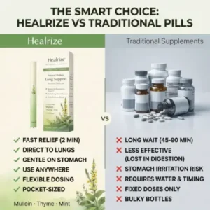 Healrize® Natural Mullein Lung Support Aroma Diffuser