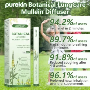 Purekin Botanical LungCare Mullein Diffuser