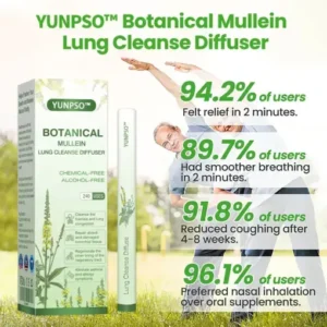 YUNPSO® Botanical LungCare Mullein Diffuser