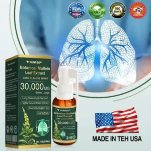 YunPso® Botanical Mullein Leaf Extract Lung Cleanse Spray