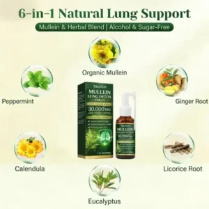 Seurico® Advanced Botanical Mullein Lung Detox Spray