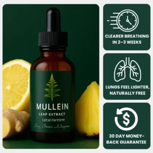 VOLT Mullein Leaf Drops Lung Cleanse & Support