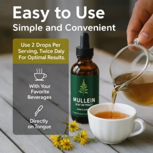 VOLT Mullein Leaf Drops Lung Cleanse & Support