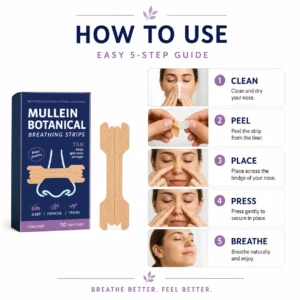 Mullein Botanical Breathing Strips