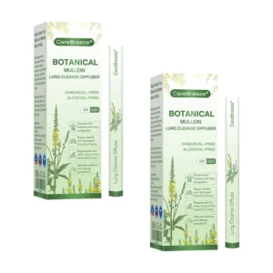 🫁Botanical
Mullein Lung Cleanse Diffuser(👨⚕️Directly acts on COPD, asthma, chronic bronchitis (CB), respiratory infections, lung cancer, sinusitis, and other conditions)