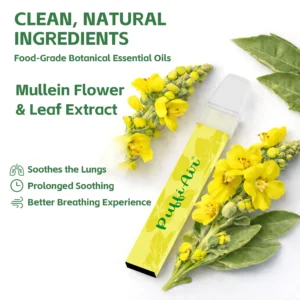 Mullein Smokeless Aroma Inhaler - 2 Pcs
