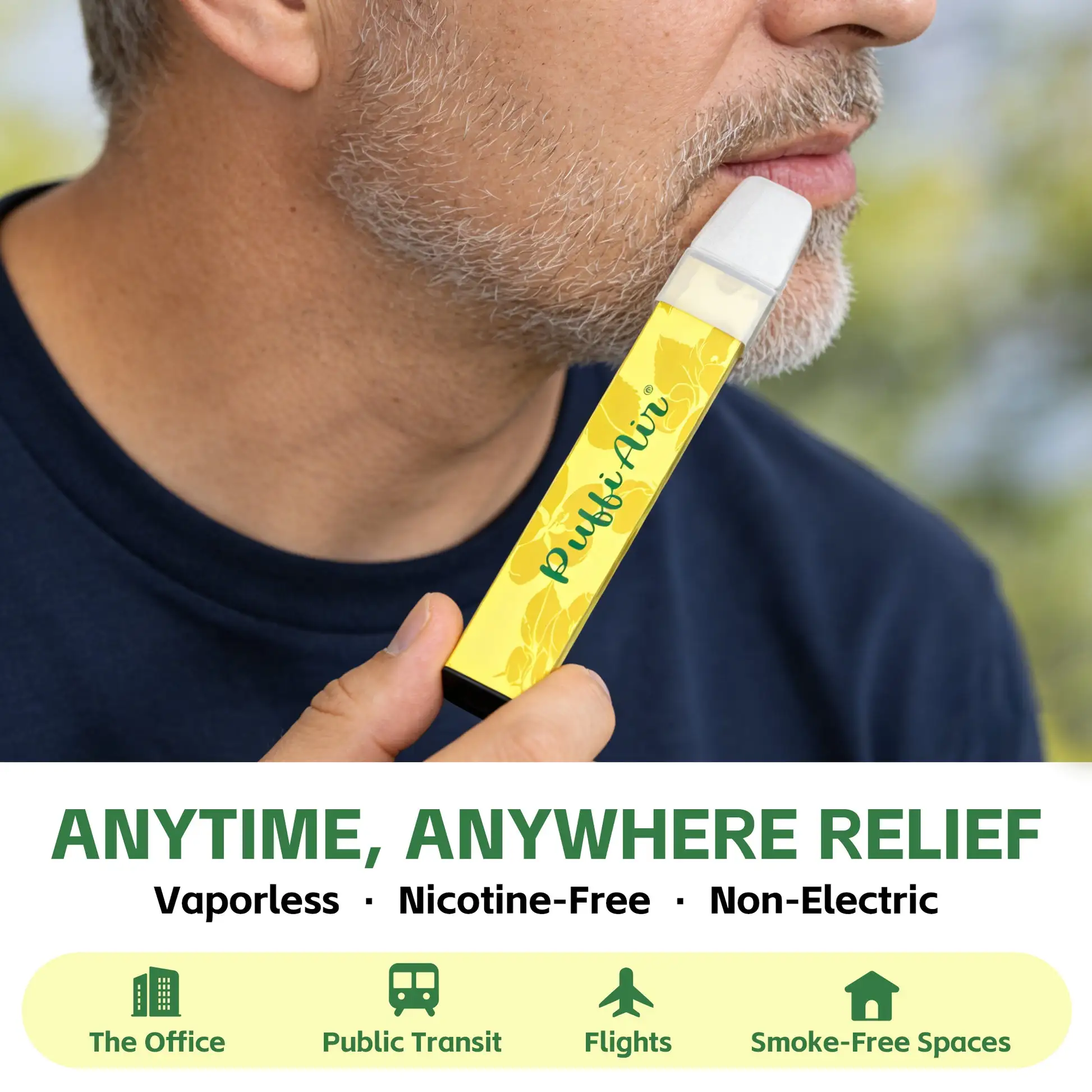 Mullein Smokeless Aroma Inhaler - 2 Pcs
