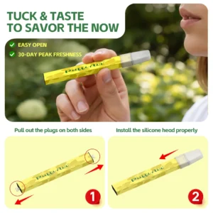 Mullein Smokeless Aroma Inhaler - 2 Pcs