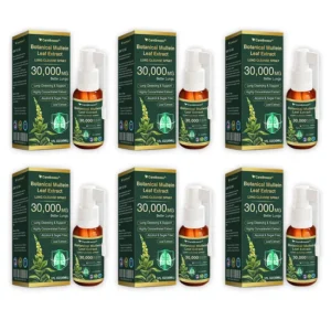 🫁🇺🇸 CareBreeze® Botanical Mullein Leaf Extract Lung Cleanse Spray（👨‍⚕️Directly acts on COPD, asthma, chronic bronchitis (CB), respiratory infections, lung cancer, sinusitis, and other conditions）