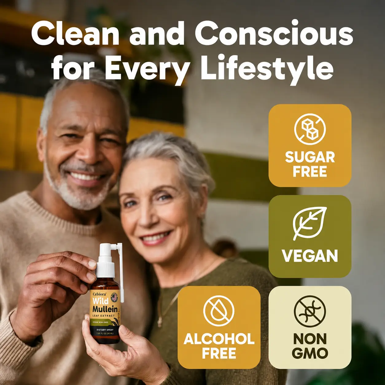✨😍FDA Approved|Celsiora® New Maximum Potency Mullein Spray (Helps relieve difficulty coughing up phlegm, shortness of breath, excessive mucus and lung infections)