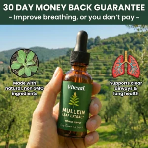 Mullein Lung Support & Cleanse Drops