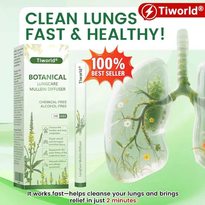 Tiworld® Botanical LungCare Mullein Diffuser