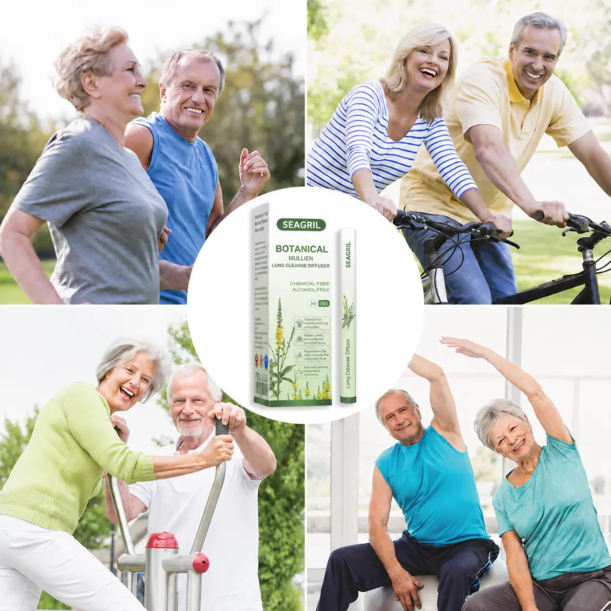 ❣️✅UK Owned and Operated|SEAGRIL® Botanical Mullein Lung Cleanse Diffuser (💝 Cough, wheezing, shortness of breath, sputum, stuffy nose, bronchitis, bronchitis, allergy symptoms, lung discomfort💝)