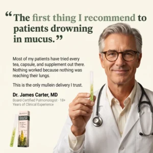 Lung Reversal System — Mullein Herbal Lung Support
