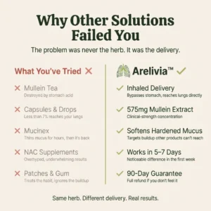 Lung Reversal System — Mullein Herbal Lung Support
