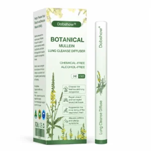 🏆𝐎𝐟𝐟𝐢𝐜𝐢𝐚𝐥 𝐔𝐒 𝐒𝐭𝐨𝐫𝐞🎉Over 100K+ Sold🔥 Dobshow® All-New Upgraded Botanical Mullein Lung Cleanse Diffuser 🌿 — 🫁Restore Your Lung Health