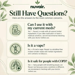 Nuvair Mullein Inhaler